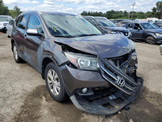 HONDA CR-V EXL 2014 with VIN 2HKRM4H78EH657174 - Photo from auction