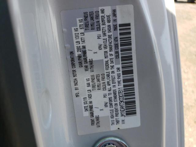 Photo 10 from auction – 2019 MAZDA MX-5 MIATA with VIN JM1NDAM73K0307611