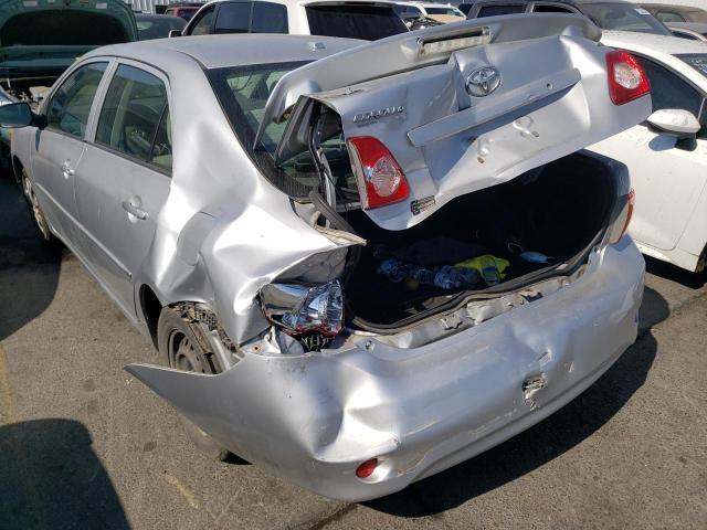 Photo 9 from auction – 2009 TOYOTA COROLLA BA with VIN JTDBL40E799060174