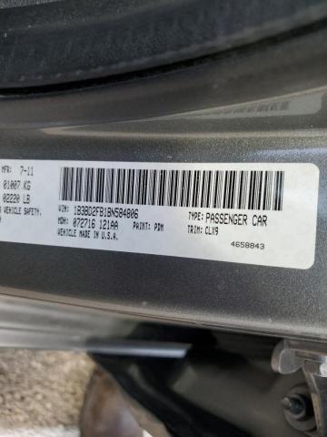 Photo 10 from auction – 2011 DODGE AVENGER LU with VIN 1B3BD2FB1BN584806
