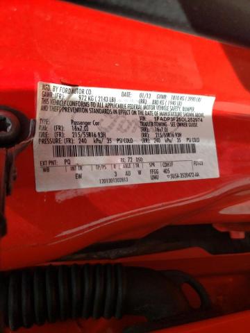 Photo 10 from auction – 2013 FORD FOCUS SE with VIN 1FADP3F25DL252974