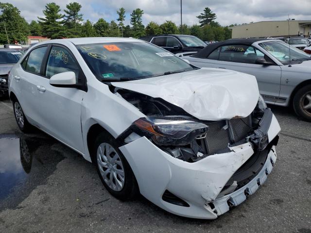 TOYOTA COROLLA L 2018 with VIN 5YFBURHE3JP754745 - Photo from auction