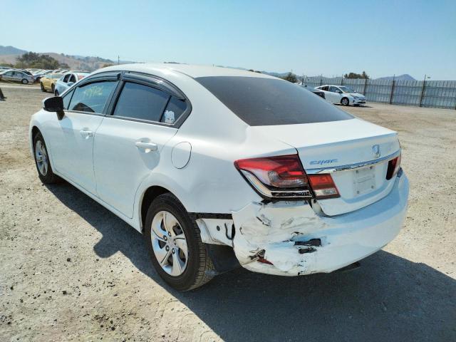 Photo 3 from auction – 2015 HONDA CIVIC LX with VIN 19XFB2F52FE201370