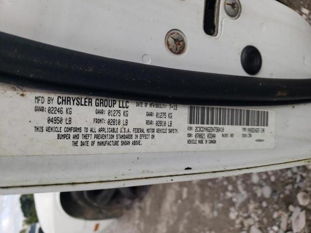 Photo 10 from auction – 2013 DODGE CHALLENGER with VIN 2C3CDYAG2DH736410