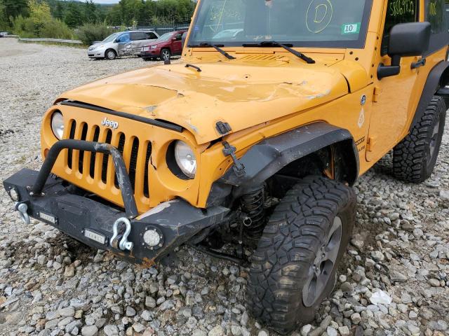 Photo 9 from auction – 2012 JEEP WRANGLER S with VIN 1C4AJWAGXCL126420