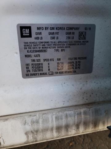 Photo 10 from auction – 2019 BUICK ENCORE PRE with VIN KL4CJESB4KB892857