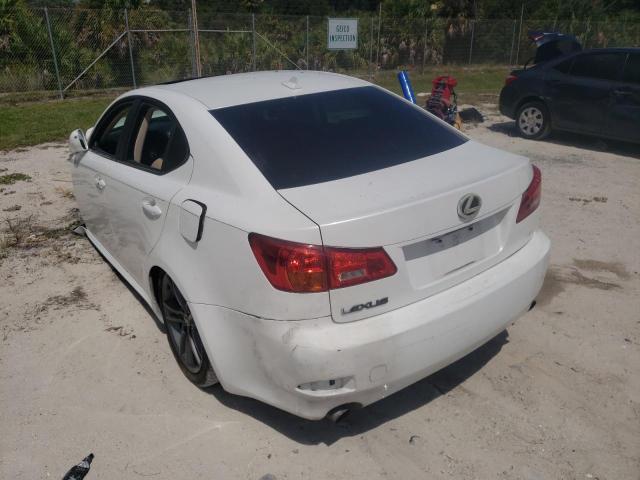 Photo 3 from auction – 2008 LEXUS IS 250 with VIN JTHBK262985070780