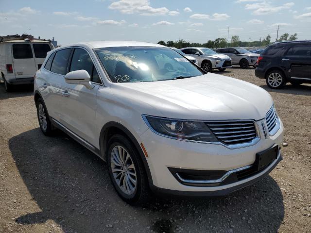 LINCOLN MKX SELECT 2016 with VIN 2LMTJ8KR8GBL52563 - Photo from auction