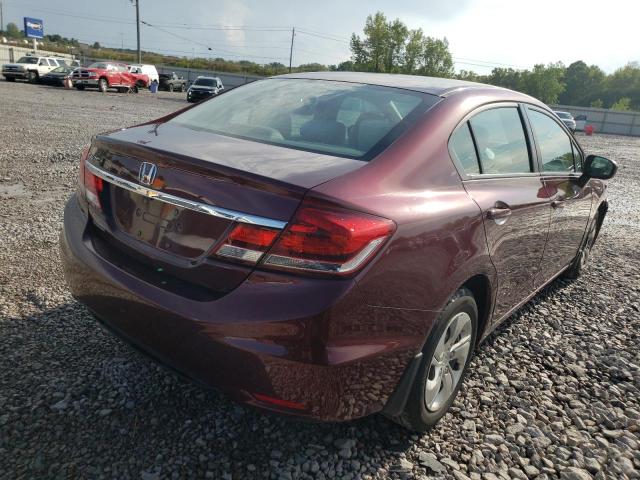 Photo 4 from auction – 2014 HONDA CIVIC LX with VIN 19XFB2F58EE002693