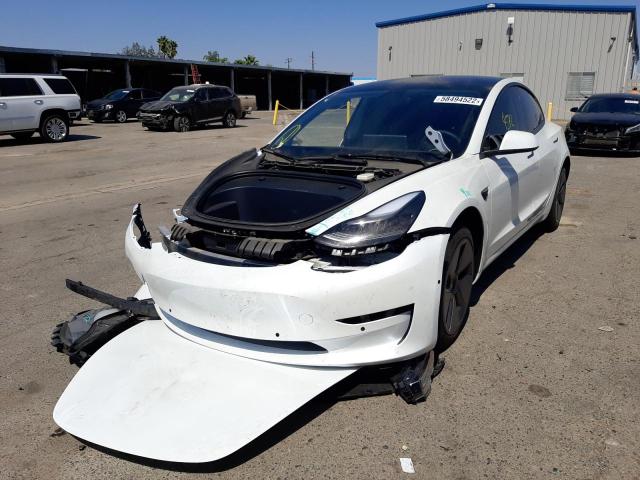 Photo 2 from auction – 2022 TESLA MODEL 3 with VIN 5YJ3E1EB7NF174963