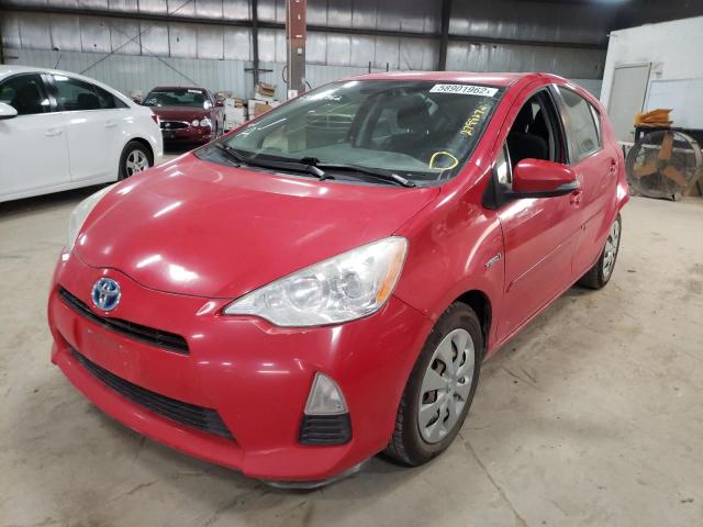 Photo 2 from auction – 2012 TOYOTA PRIUS C with VIN JTDKDTB38C1517261