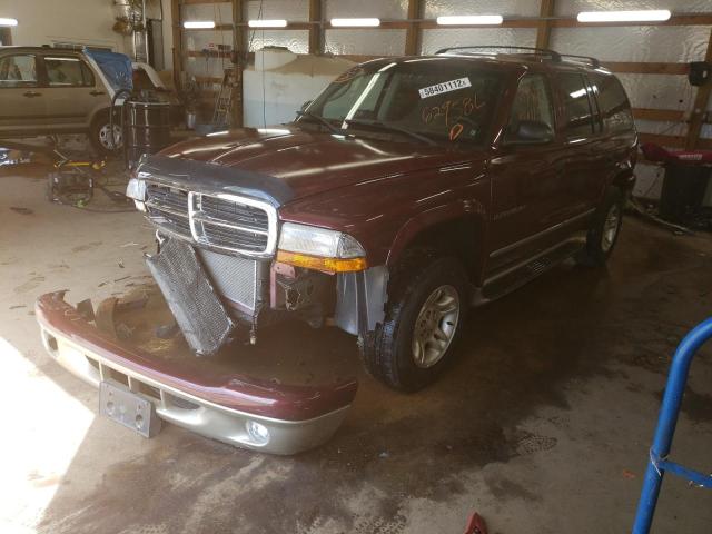 Photo 2 from auction – 2001 DODGE DURANGO with VIN 1B4HS28N41F629586