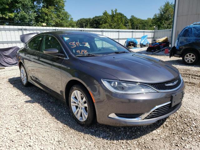 Фото 1 с аукциона – 2015 CHRYSLER 200 LIMITE с VIN 1C3CCCABXFN680365