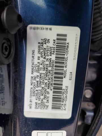 Photo 10 from auction – 2002 TOYOTA CAMRY LE with VIN 4T1BE32K32U535650