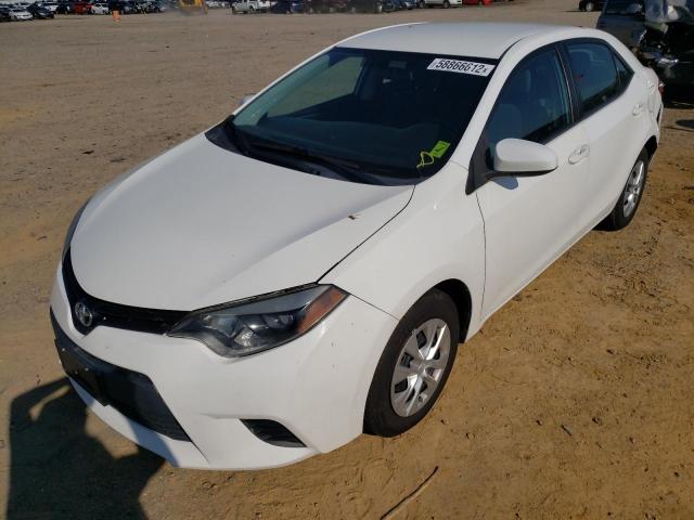 Photo 2 from auction – 2014 TOYOTA COROLLA L with VIN 5YFBURHE6EP124742