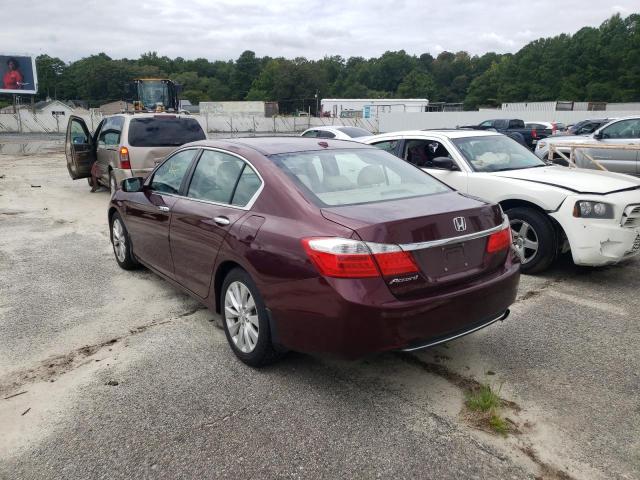 Photo 3 from auction – 2015 HONDA ACCORD EXL with VIN 1HGCR2F80FA075457
