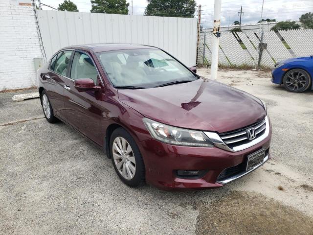 HONDA ACCORD EXL 2015 with VIN 1HGCR2F80FA075457 - Photo from auction