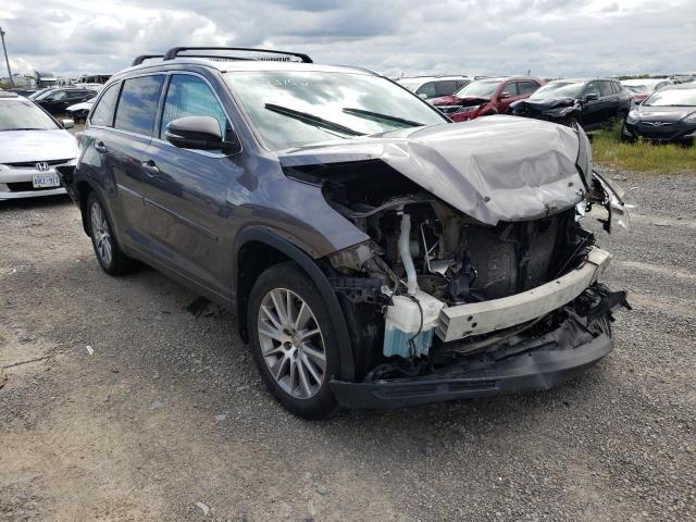 TOYOTA HIGHLANDER 2015 with VIN 5TDJKRFH4FS175583 - Photo from auction