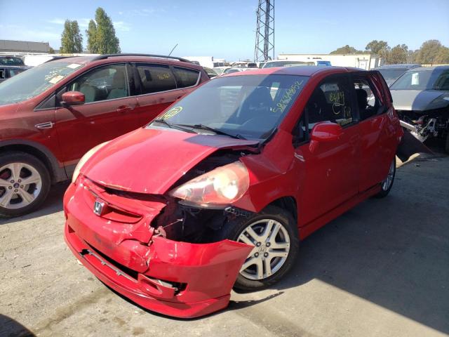 Photo 2 from auction – 2007 HONDA FIT S with VIN JHMGD38607S014121