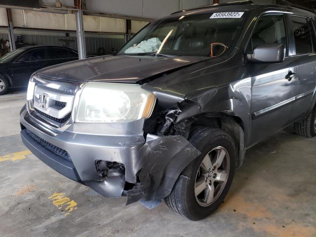 Photo 9 from auction – 2010 HONDA PILOT EXL with VIN 5FNYF3H57AB019263
