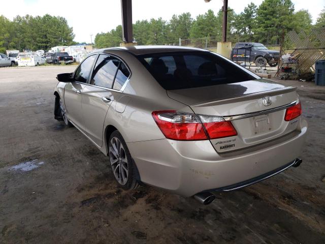 Photo 3 from auction – 2014 HONDA ACCORD SPO with VIN 1HGCR2F53EA251891