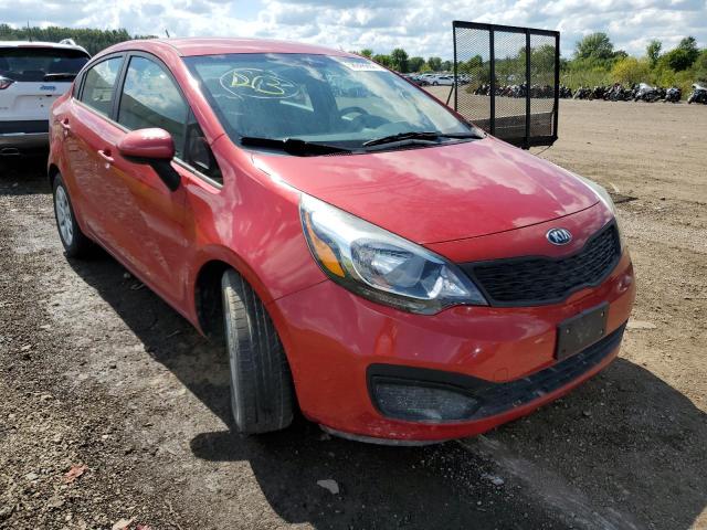 KIA RIO LX 2014 with VIN KNADM4A30E6347707 - Photo from auction