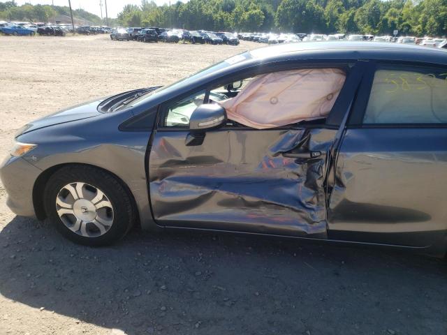 Photo 9 from auction – 2012 HONDA CIVIC HYBR with VIN JHMFB4F2XCS002348