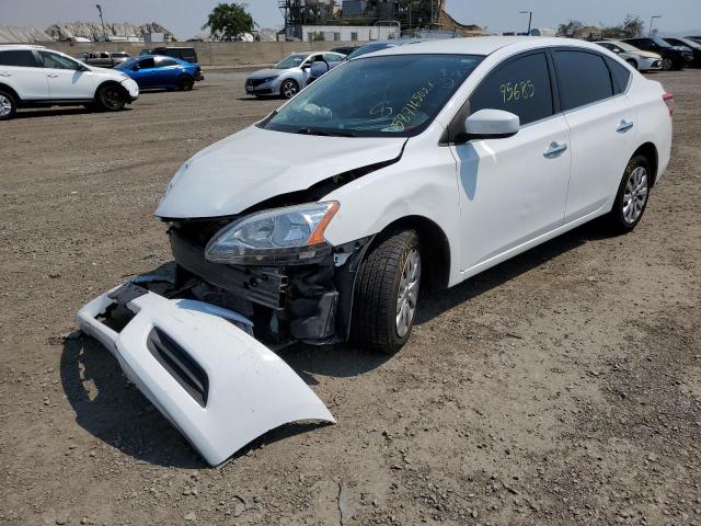 Photo 2 from auction – 2015 NISSAN SENTRA S with VIN 3N1AB7AP3FY264589