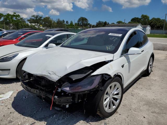Photo 2 from auction – 2018 TESLA MODEL X with VIN 5YJXCDE21JF118990