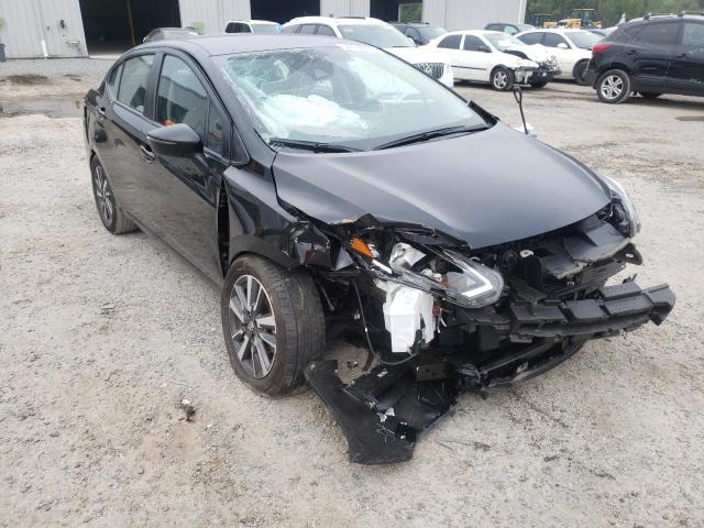 NISSAN VERSA SV 2021 with VIN 3N1CN8EV3ML812762 - Photo from auction