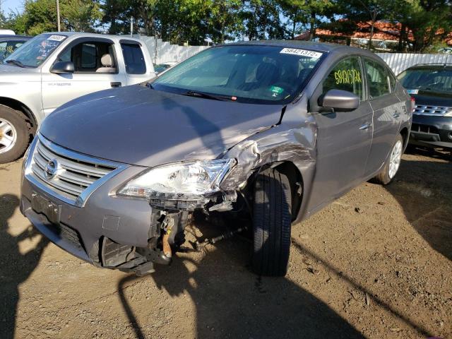 Photo 2 from auction – 2015 NISSAN SENTRA S with VIN 3N1AB7AP5FY368792