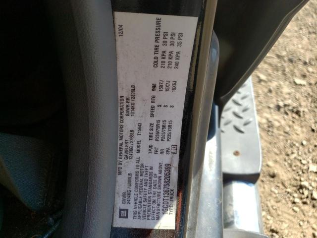 Photo 10 from auction – 2005 CHEVROLET COLORADO with VIN 1GCDT136758205399
