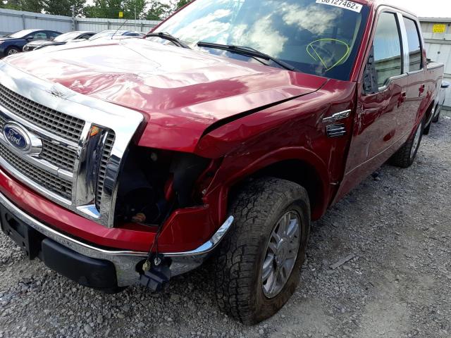 Photo 9 from auction – 2010 FORD F150 SUPER with VIN 1FTFW1EV8AFB22476