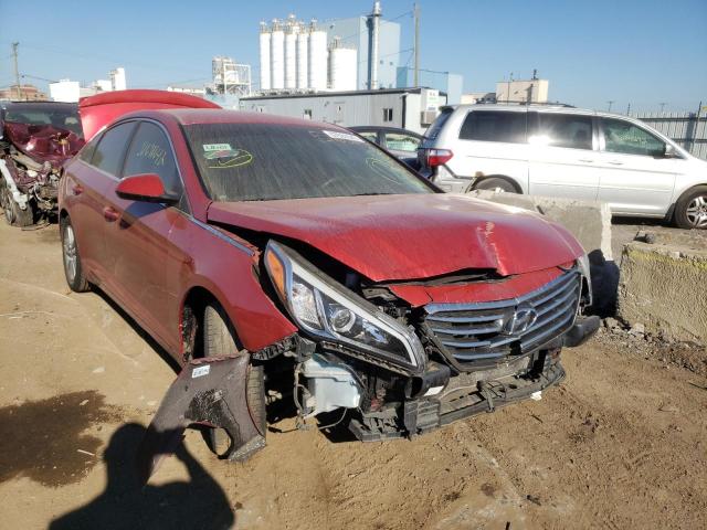 HYUNDAI SONATA SE 2017 with VIN 5NPE24AF5HH459520 - Photo from auction