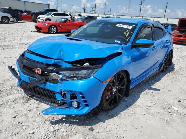 Photo 2 from auction – 2021 HONDA CIVIC TYPE with VIN SHHFK8G76MU201526