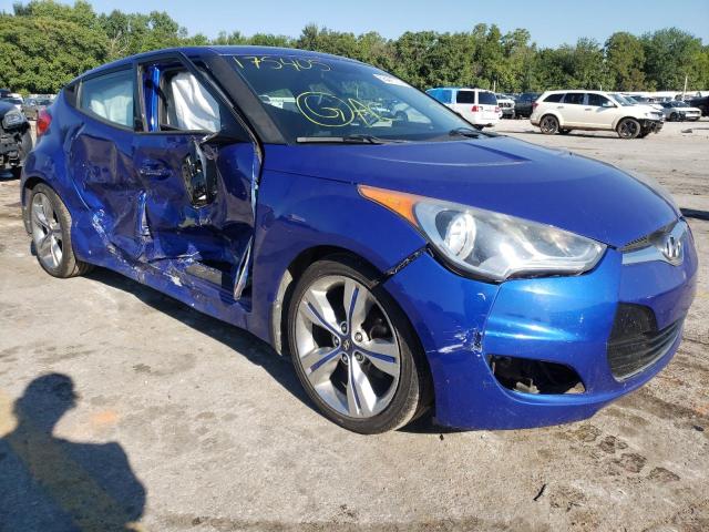 HYUNDAI VELOSTER 2013 with VIN KMHTC6AD6DU175405 - Photo from auction