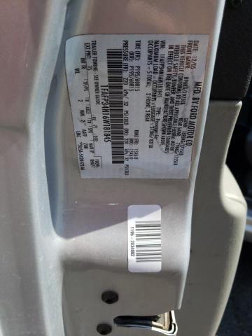 Photo 10 from auction – 2006 FORD FOCUS ZX4 with VIN 1FAFP34N16W181845