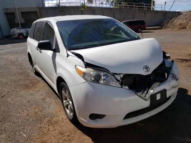 TOYOTA SIENNA 2014 with VIN 5TDZK3DC9ES421923 - Photo from auction