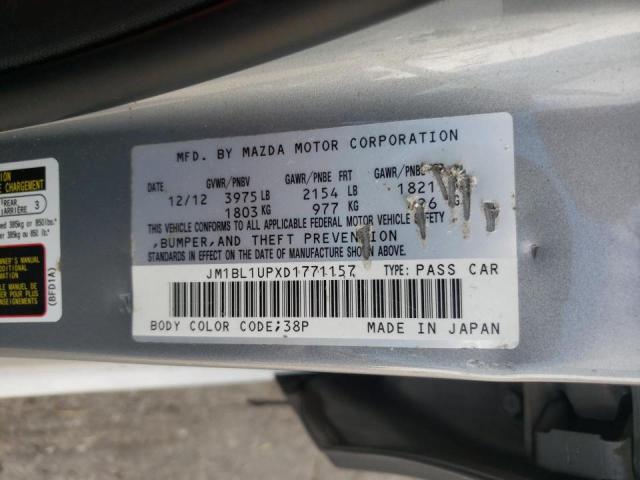 Photo 10 from auction – 2013 MAZDA 3 I with VIN JM1BL1UPXD1771157