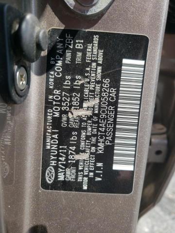 Photo 10 from auction – 2012 HYUNDAI ACCENT GLS with VIN KMHCT4AE9CU058266