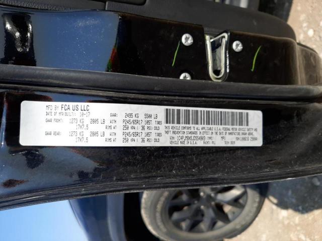 Photo 10 from auction – 2018 JEEP CHEROKEE T with VIN 1C4PJMBX5JD554903