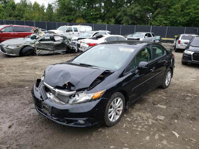 Photo 2 from auction – 2012 HONDA CIVIC EX with VIN 2HGFB2F81CH321947
