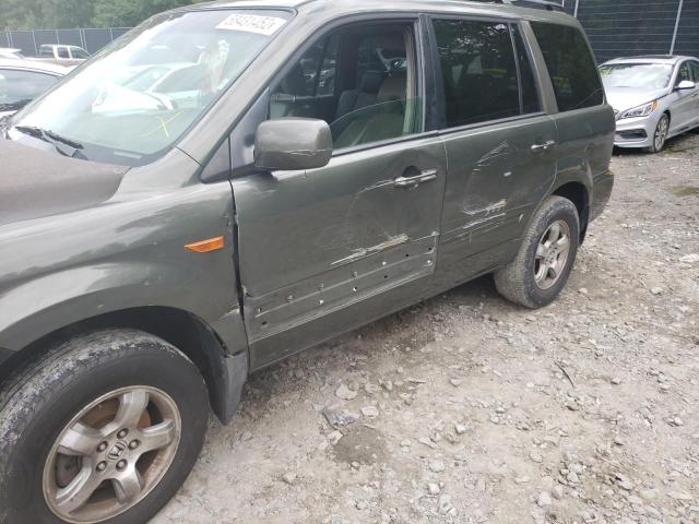 Photo 9 from auction – 2006 HONDA PILOT EX with VIN 2HKYF18586H502533
