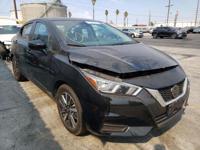 NISSAN VERSA SV 2021 with VIN 3N1CN8EV6ML865603 - Photo from auction