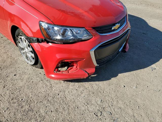 Photo 9 from auction – 2018 CHEVROLET SONIC LT with VIN 1G1JD5SH6J4140517