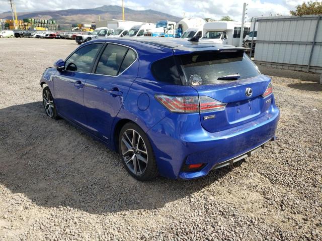Photo 3 from auction – 2016 LEXUS CT 200 with VIN JTHKD5BH2G2267604