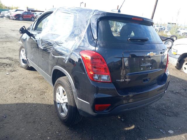 Photo 3 from auction – 2022 CHEVROLET TRAX LS with VIN KL7CJNSM7NB507350