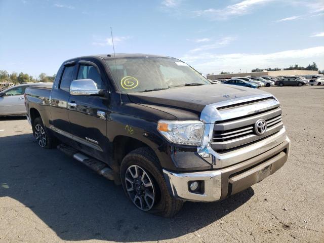 TOYOTA TUNDRA DOU 2014 with VIN 5TFUY5F11EX364983 - Photo from auction