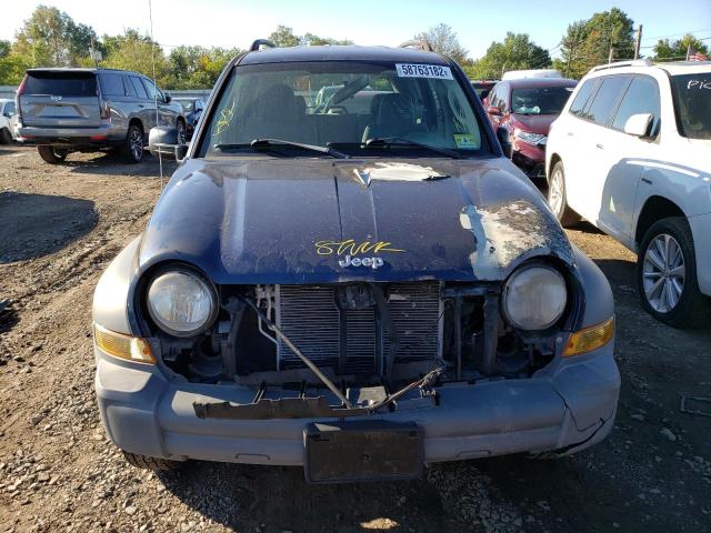 Photo 9 from auction – 2005 JEEP LIBERTY SP with VIN 1J4GL48K15W653034