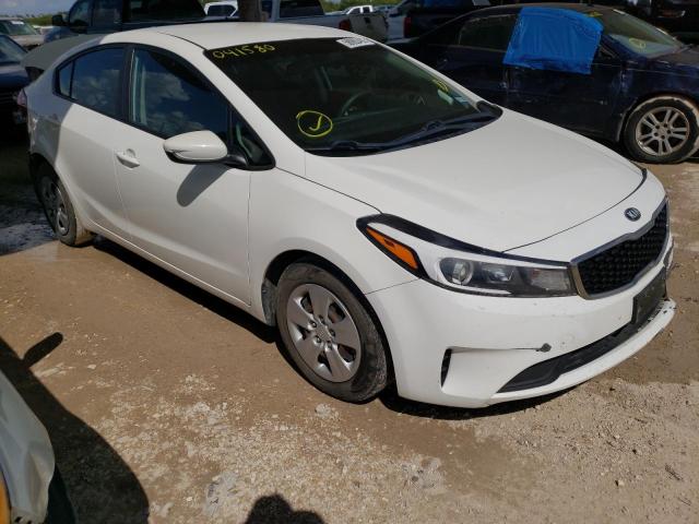 KIA FORTE LX 2017 with VIN 3KPFK4A72HE041580 - Photo from auction